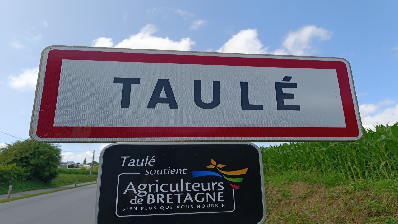 Taul&eacute;, baie de Morlaix, parcours historiques Bretons