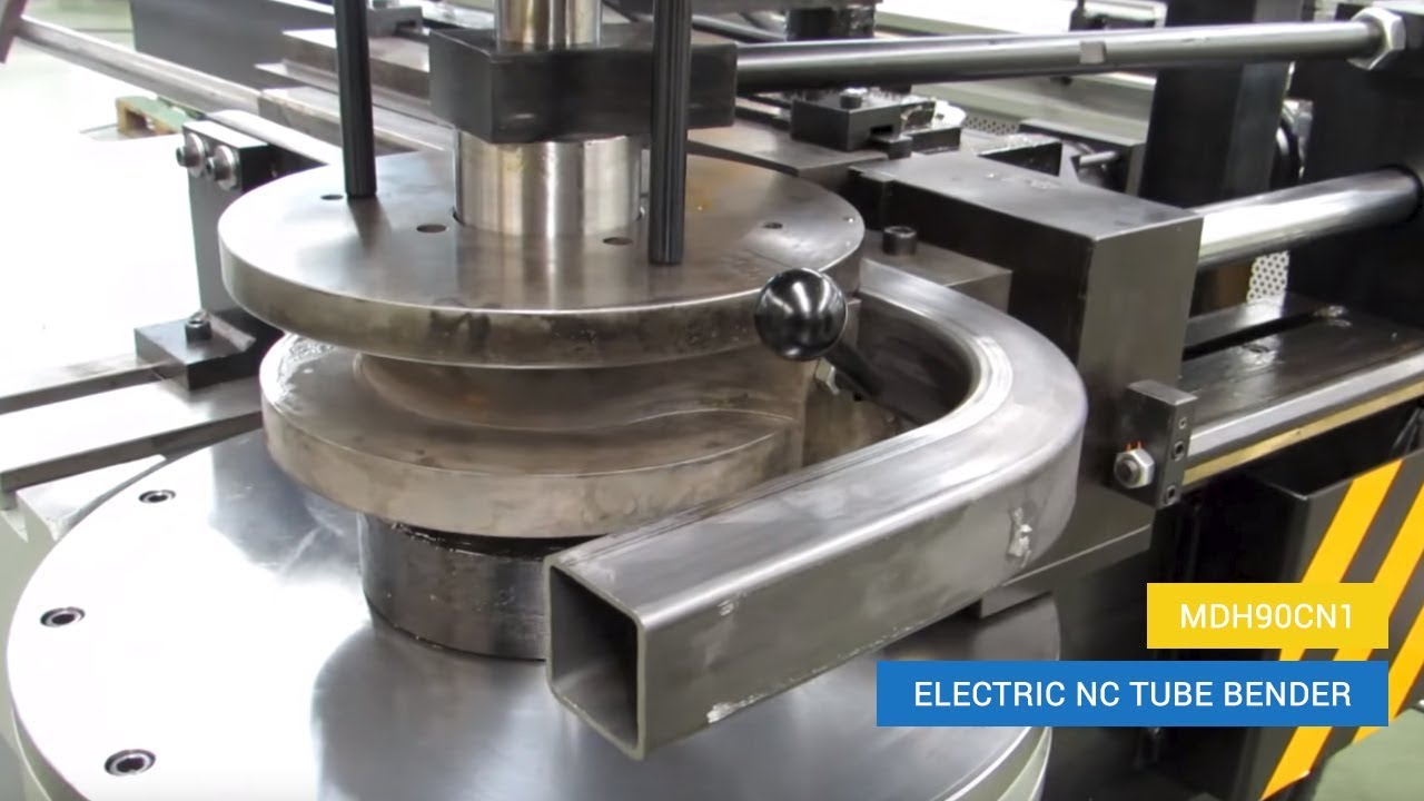 Electric NC Tube Bender  - MDH90CN1 / Square tube bending | AMOB