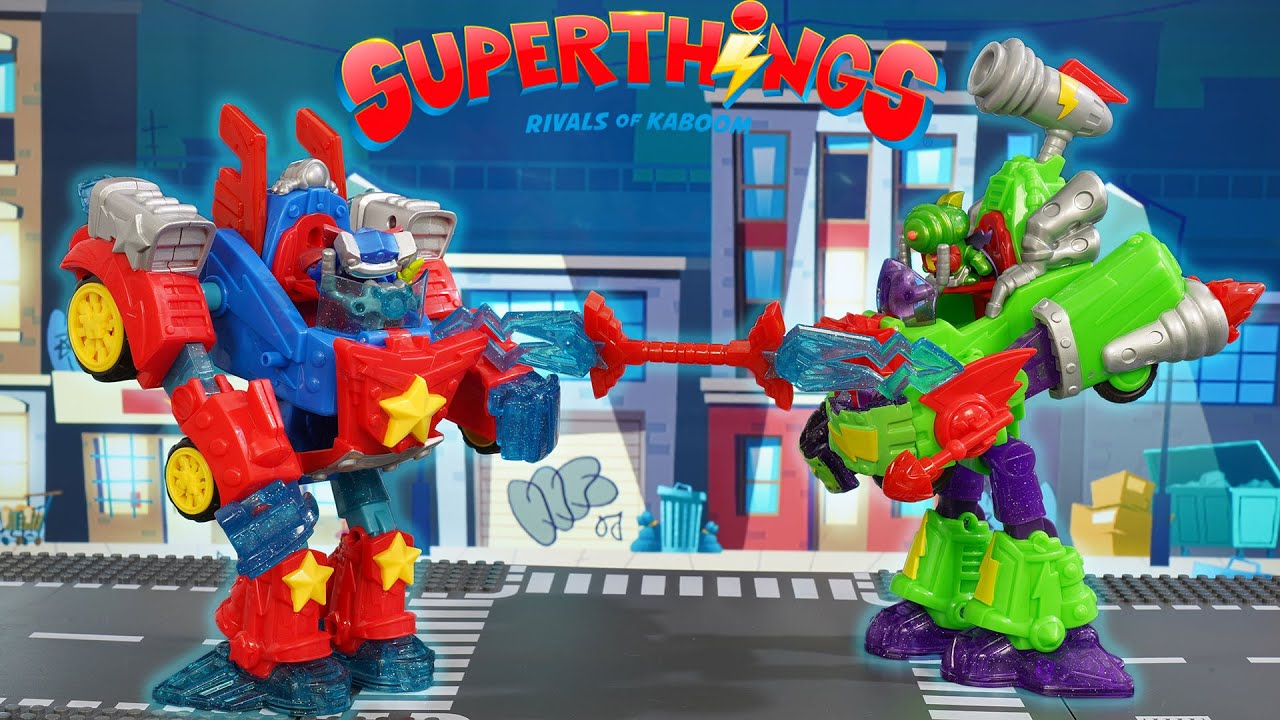 Nowość! SuperThings Turbo Warriors &ndash; Turbo Power kontra Turbo Speed! Kto zwycięży? 🤖💥