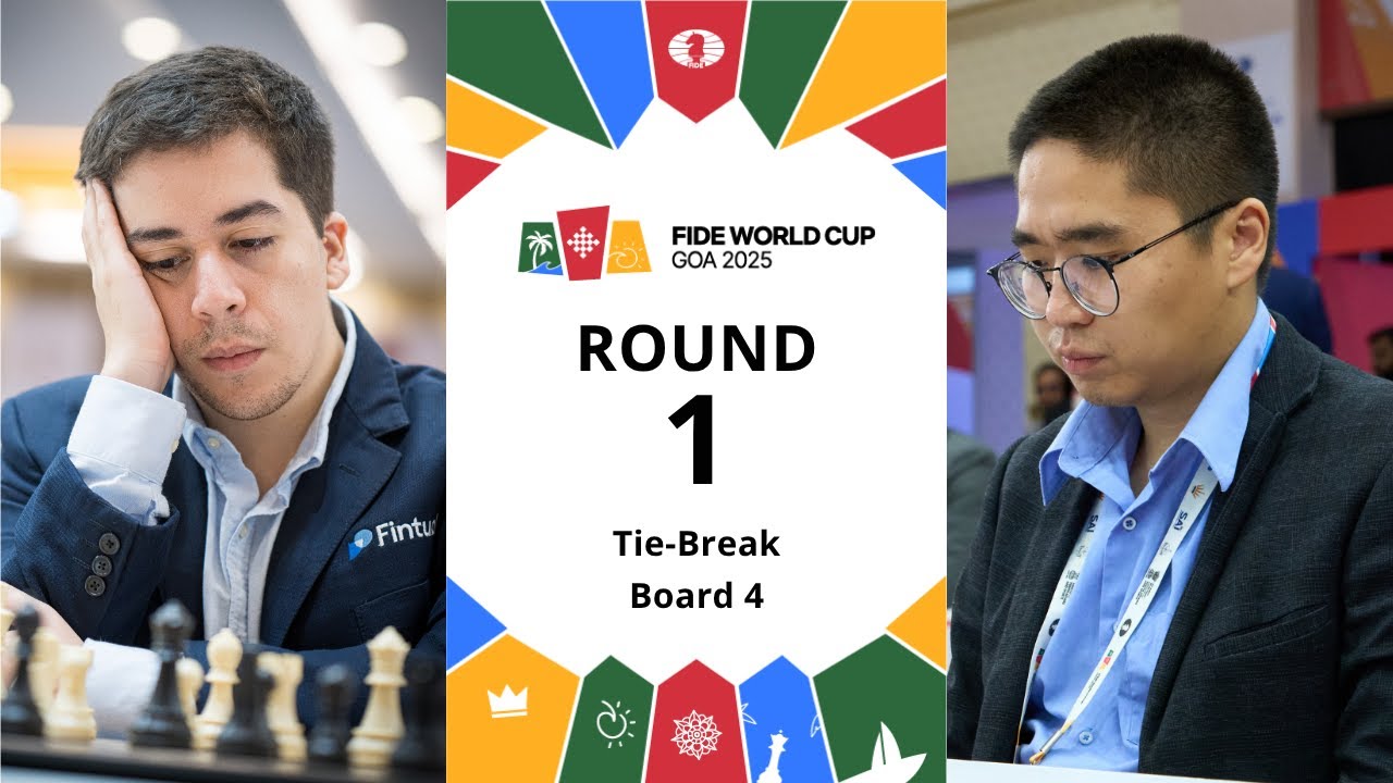 🇨🇱 Henriquez Villagra &ndash; Uurtsaikh Agibileg 🇲🇳 | FIDE World Cup 2025 | Round 1 | Tie-break | Board 4