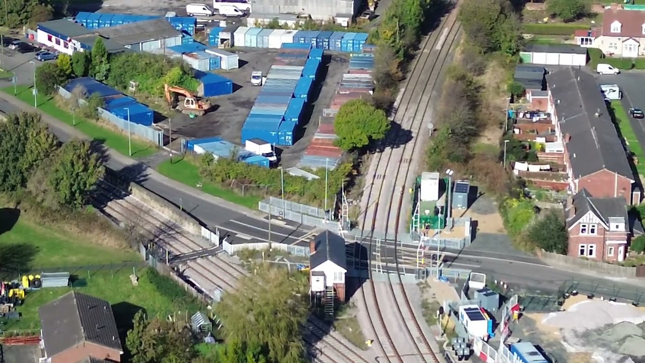 Bedlington Station From Above