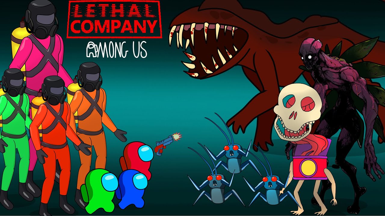 어몽어스 VS Lethal Company | AMONG US ANIMATION