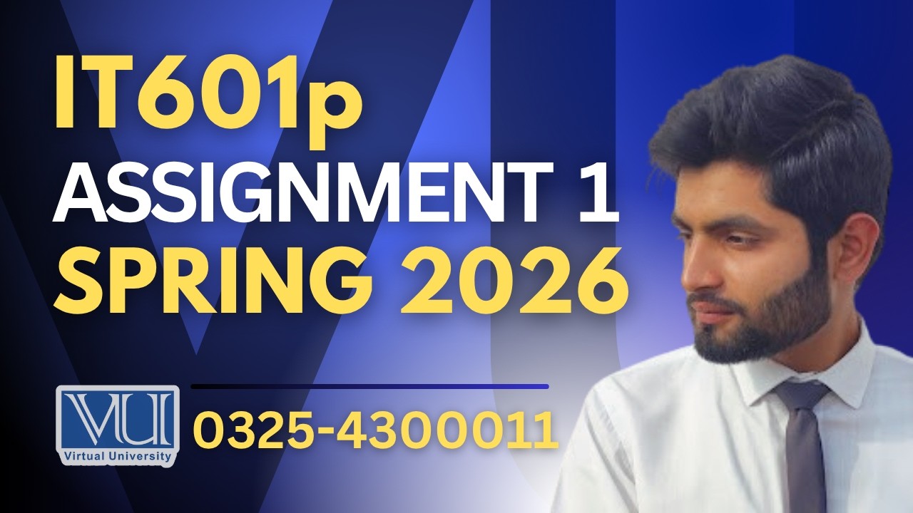 🔴IT601p assignment 1 solution 2026 | IT601p assignment 1 solution spring 2026