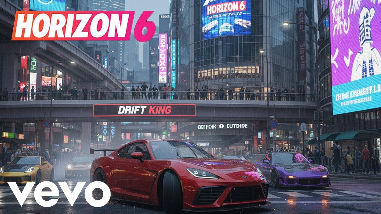 Дрифт в Токио с Forza Horizon 6