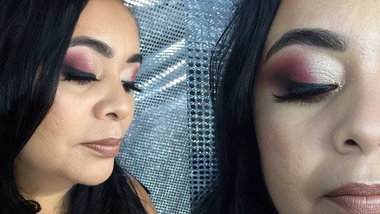 MAQUILLAJE ESFUMADO Y DELINEADO INFINITO