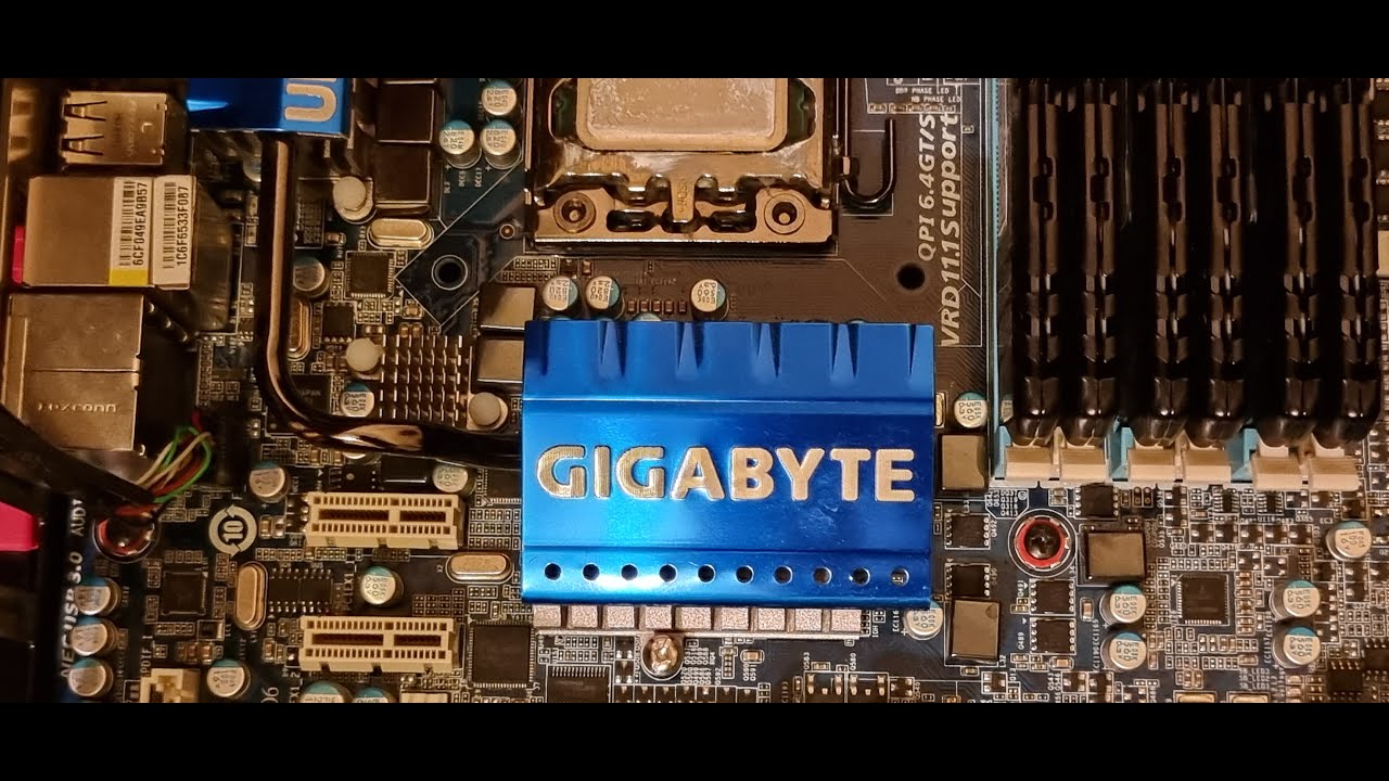 ЗАГРУЗКА ga x58a-ud3 24 Gbt с ПЕРЕЗАГРУЗКОЙ и обычная загрузка