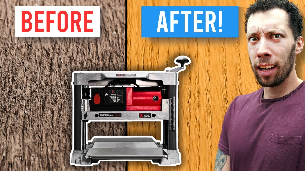 I Found The BEST Thickness Planer For WOODWORKERS. [Findbuytool review]