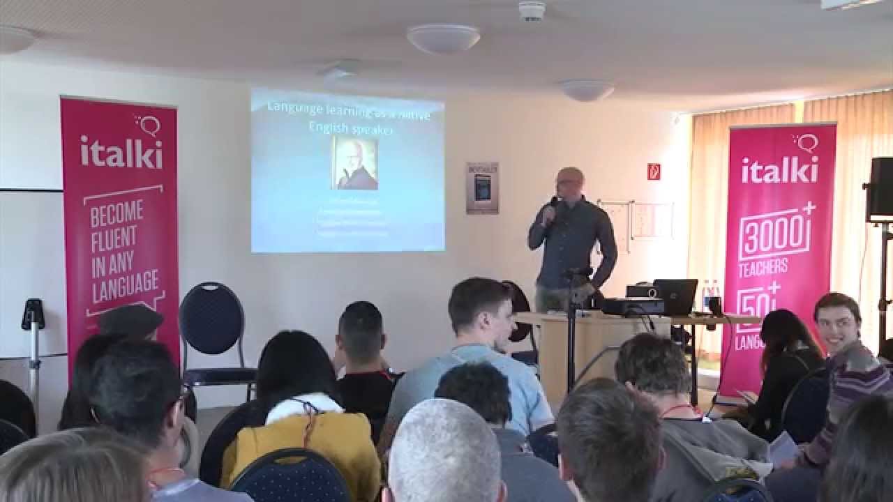 Learning languages as a native English speaker - Richard Simcott at the Polyglot Gathering 2015