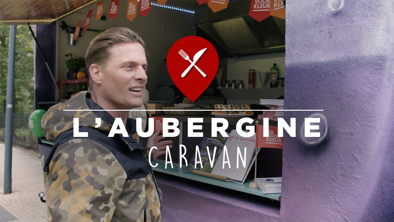 L'Aubergine Caravan - barbecue&euml;n met groente