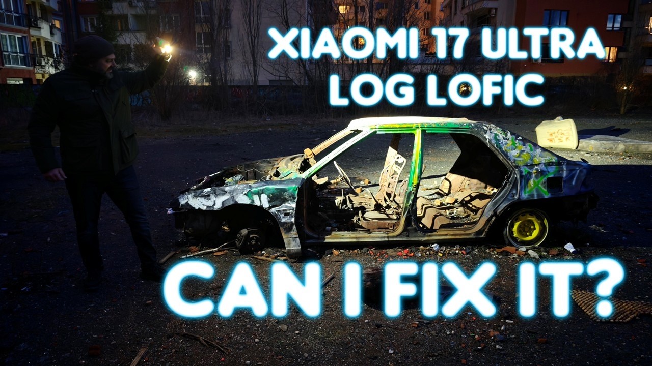 Czy Xiaomi 17 Ultra LOG jest użyteczny? Odszumianie wideo 4K30 LOG LOFIC