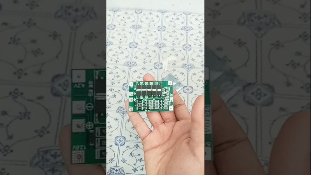12.6v 3s 40amp bms for 18650  12v battery pack