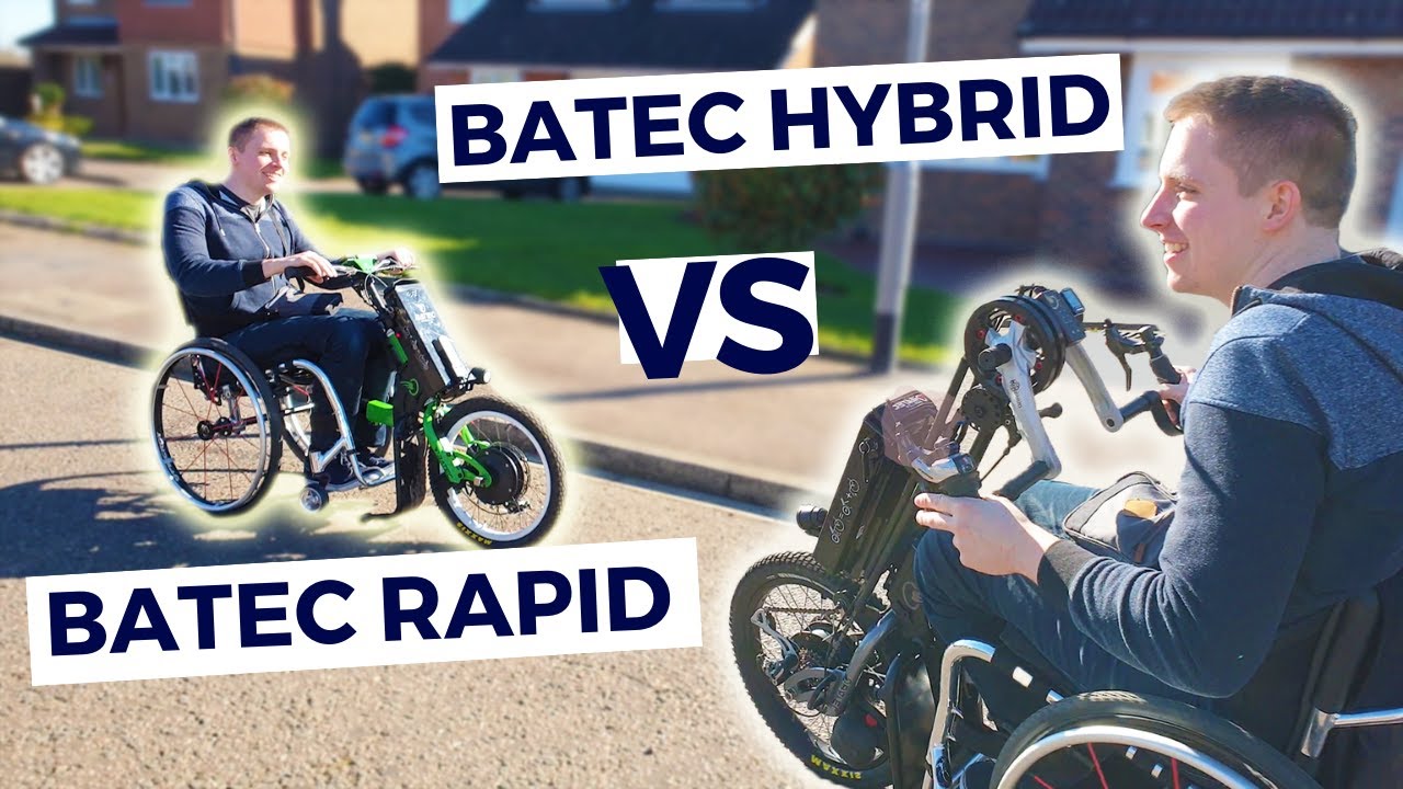 Testing Batec Hybrid and Batec Rapid Wheelchair Offroad Handbike Attachments - Paralife Episode 7