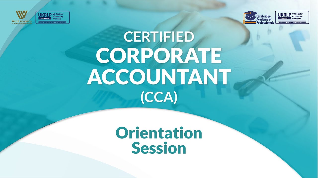 Certified Corporate Accountant (CCA)