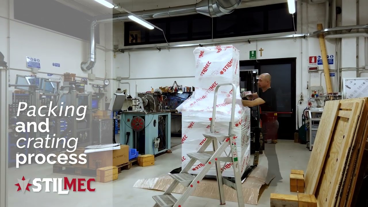 Stil-Mec - Packing and crating process