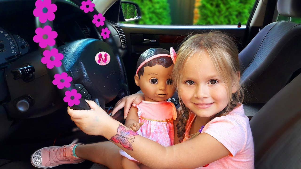 We Are in the Car Song & Wheels On The Bus Song | Nursery Rhymes & Kids Songs by Nika