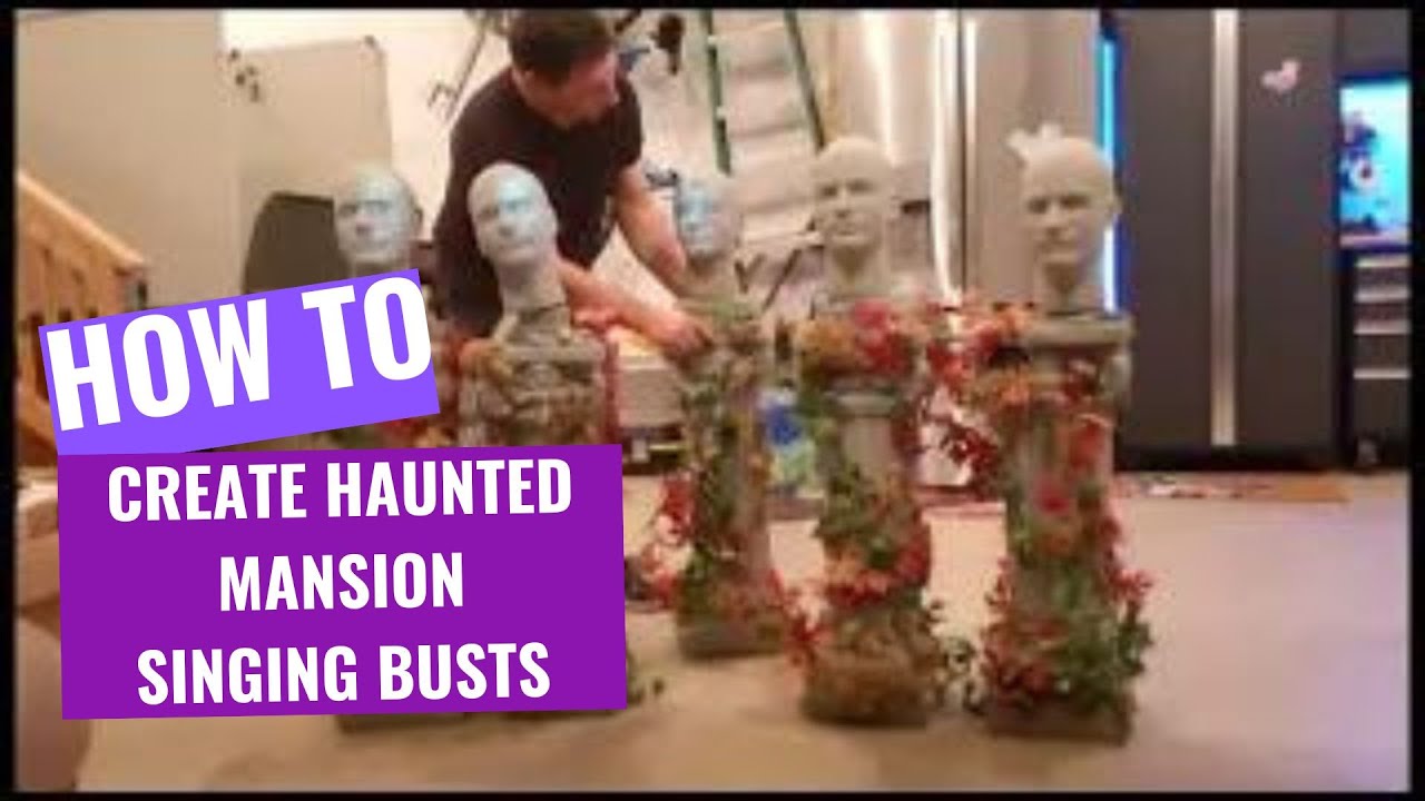 Haunted Mansion Singing Busts Projection (Quick Tutorial)