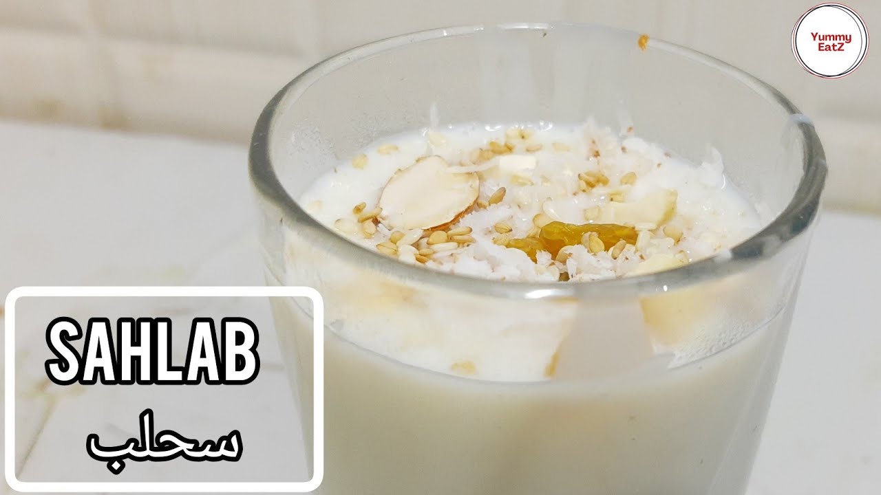 Sahlab or Salep | Silky smooth Middle eastern Drink | dessert recipes