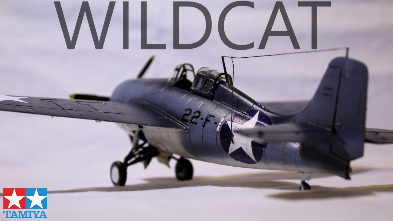 Tamiya's 1/48 Grumman F4F-4 Wildcat | Full Build
