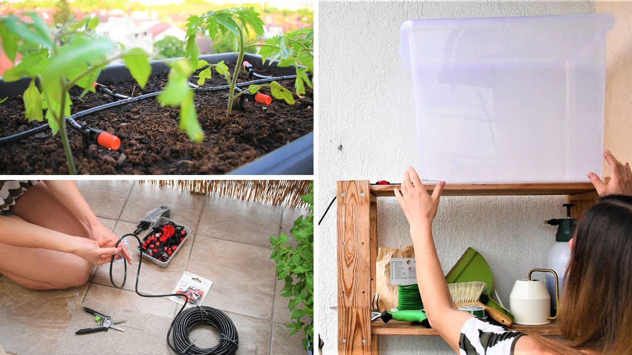 NAVODNJAVANJE KAP NA KAP/ BALCONY DRIP IRRIGATION