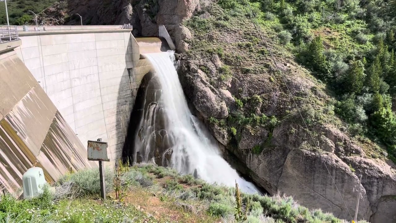 East Canyon Reservoir Spillway