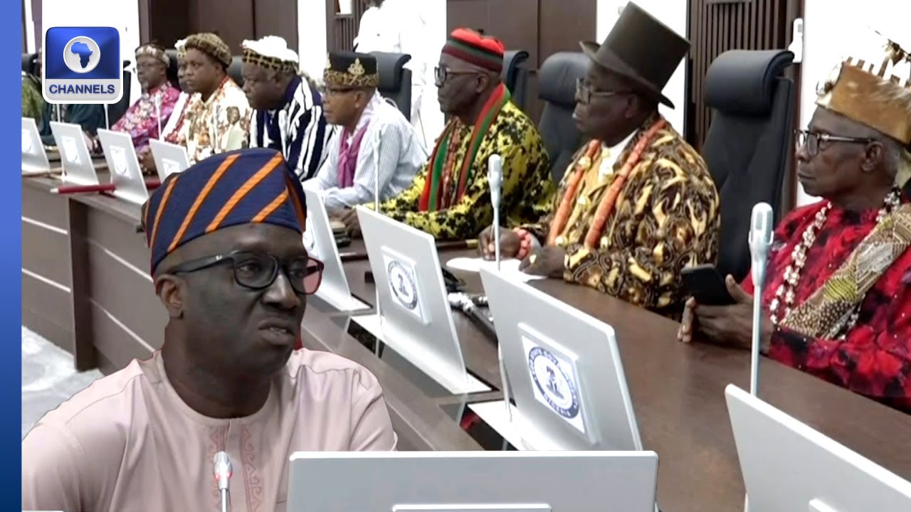 2027: Edo Gov Seeks Traditional Rulers' Support For Tinubu