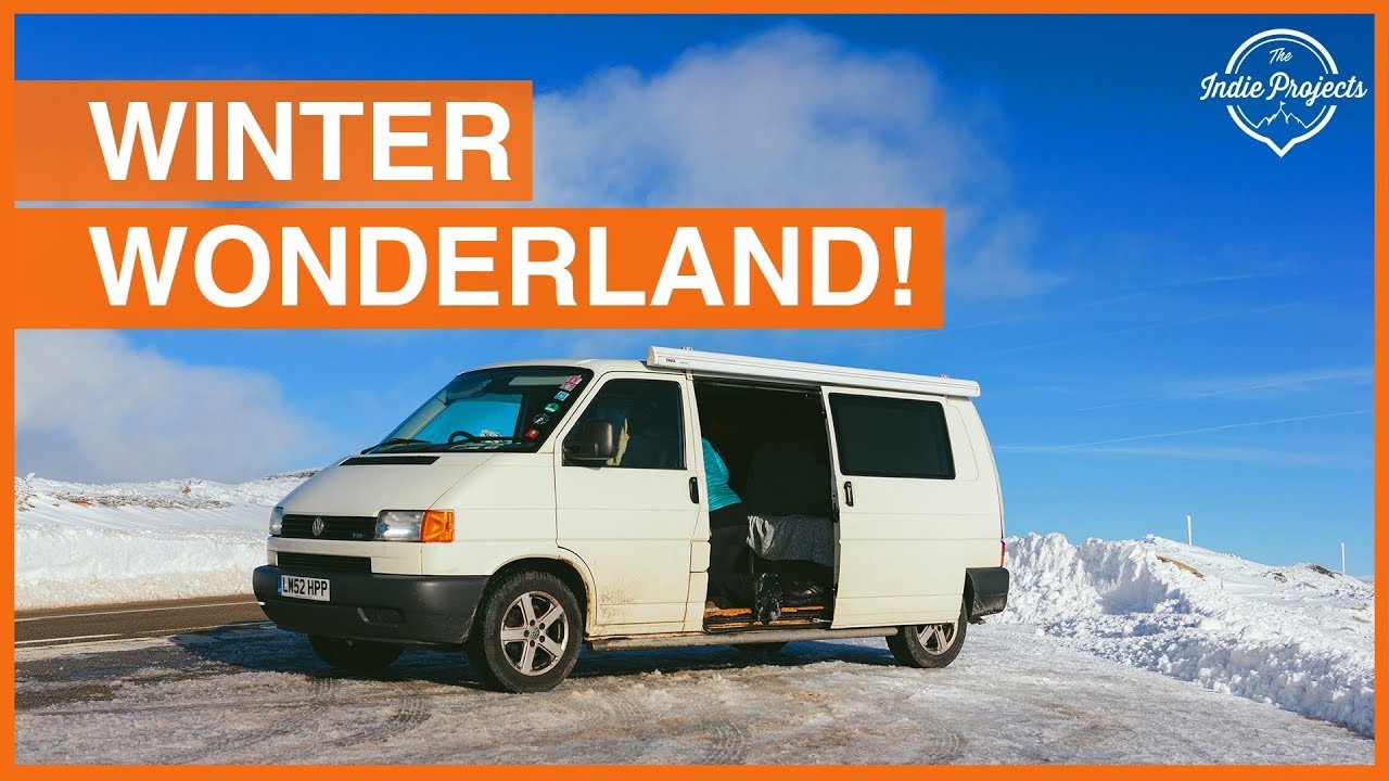 Snowy Van Life in Portugal - Vanlife Europe Part 9!