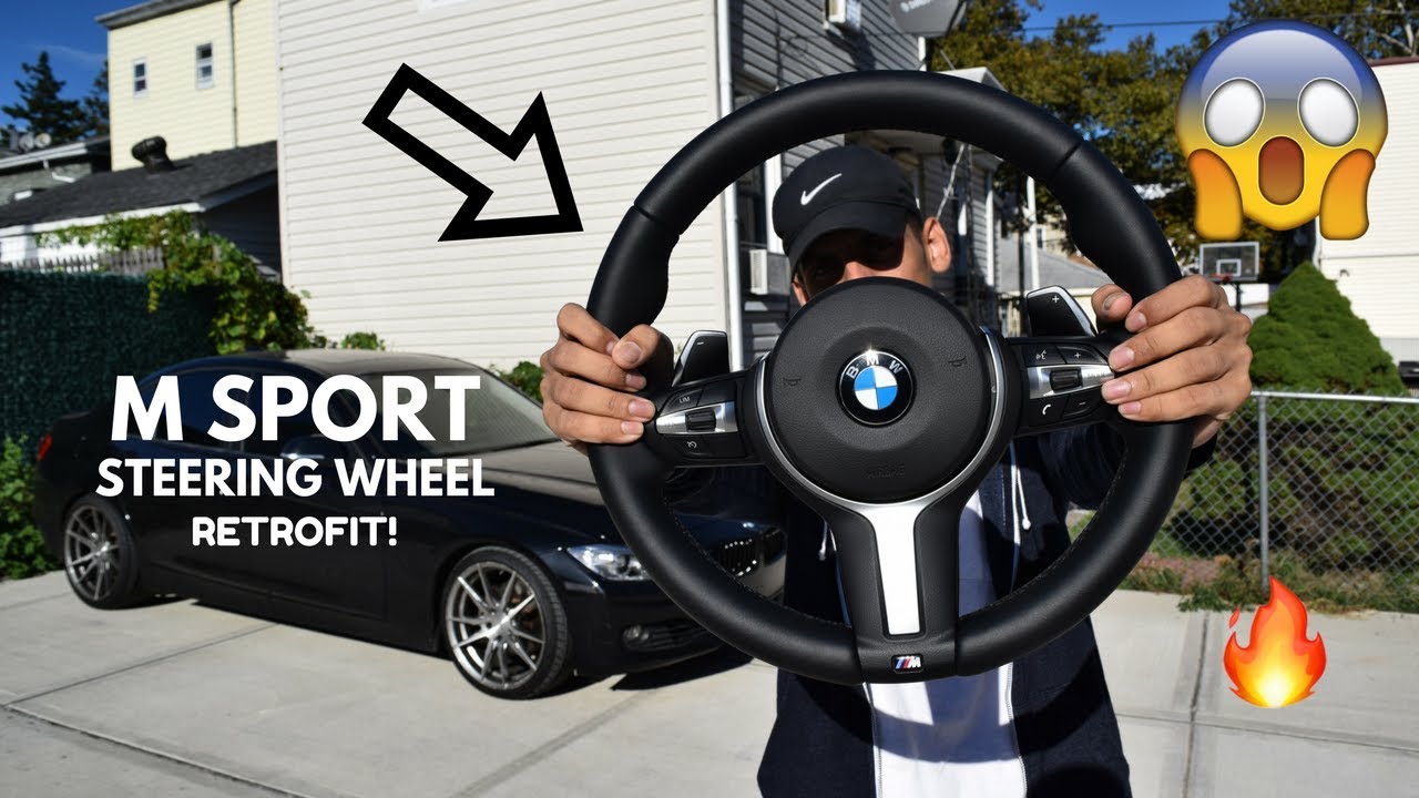 M SPORT STEERING WHEEL RETROFIT! (BMW F30)