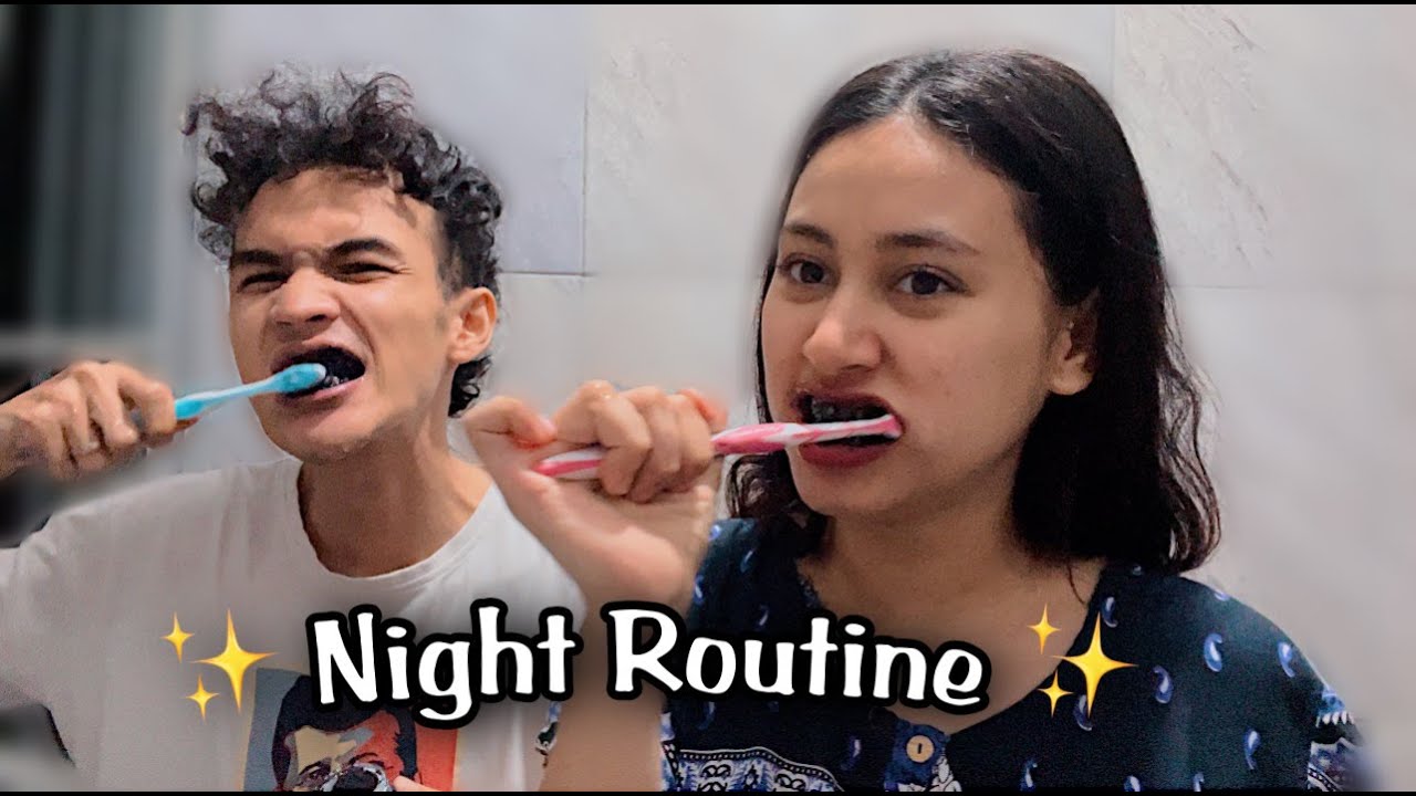 NIGHT ROUTINE WITH MY HUSBAND