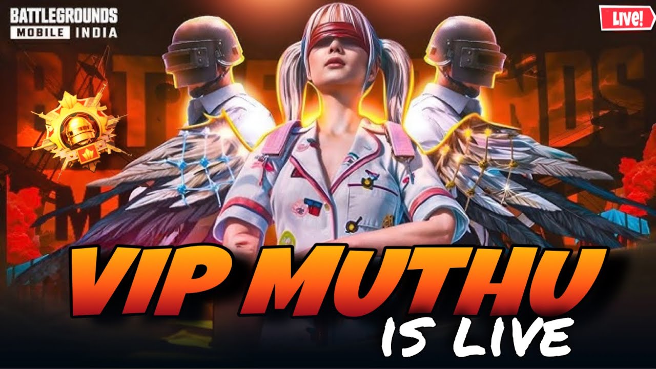 🔴 VIP MUTHU IS LIVE 💥🚀 18+🔞 #tamilbgmilive #bgmi #battlegroundsmobileindia  #tle #tamilesports