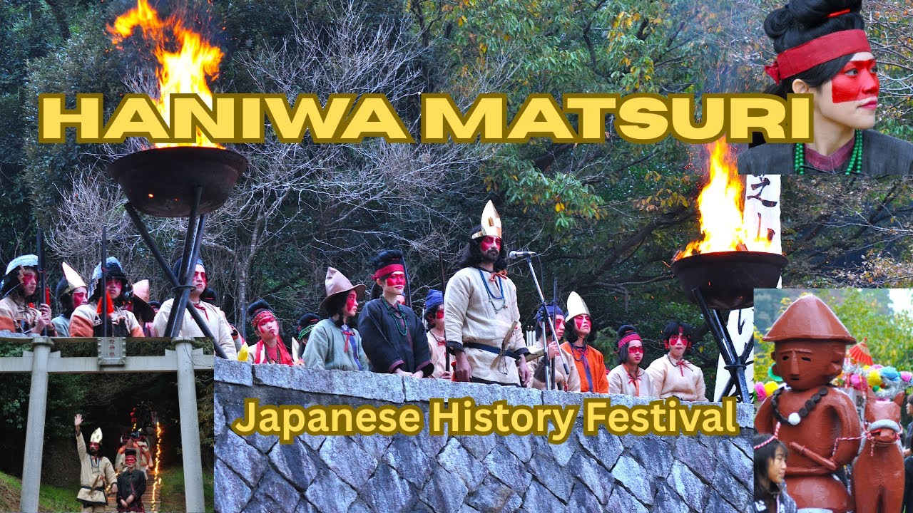 Haniwa Matsuri - Ancient Japanese Tomb Guardian Festival 埴輪