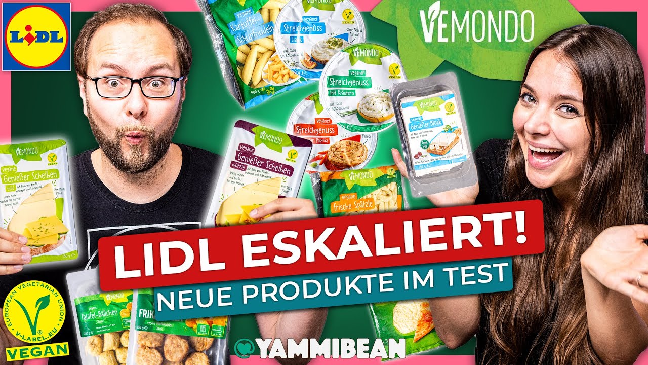 Wie schmeckt Vegan zum Discount Preis bei LIDL?