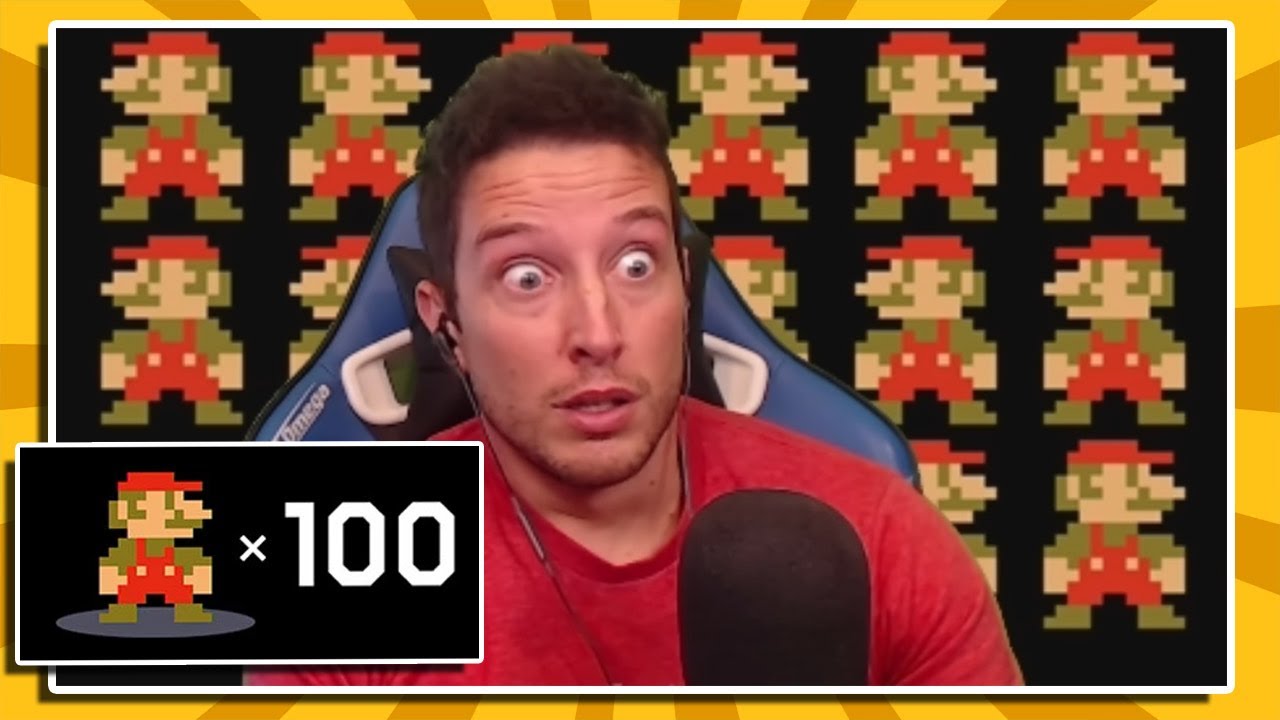 The ULTIMATE 100 MARIO CHALLENGE Is PAINFULLY Brutal!!