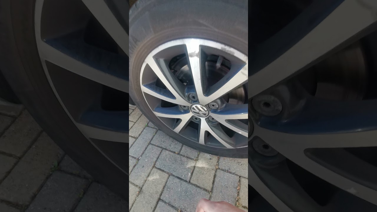 VW remove centre cap cover