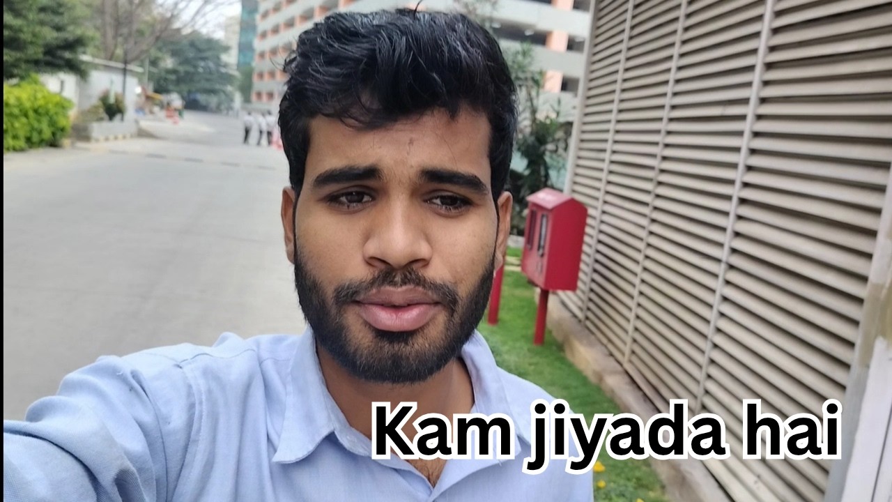 Aj mujhe bahot jiyada kam mila    companey work