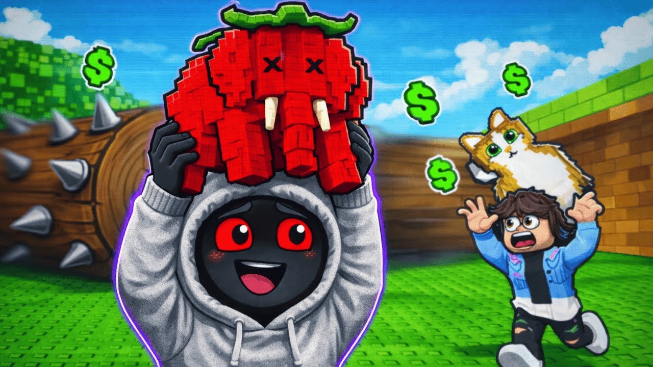 KÜTÜKLERDEN KAÇARAK BRAİNROTLARI KURTARDIM ! (EZİLİYORDUM) ROBLOX ESCAPE LOGS FOR BRAİNROTS !