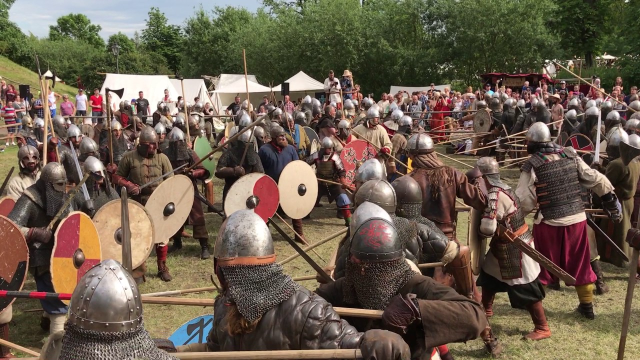 Neustadt Glewe 2017   Sonntag 2.  Schlacht Video  2