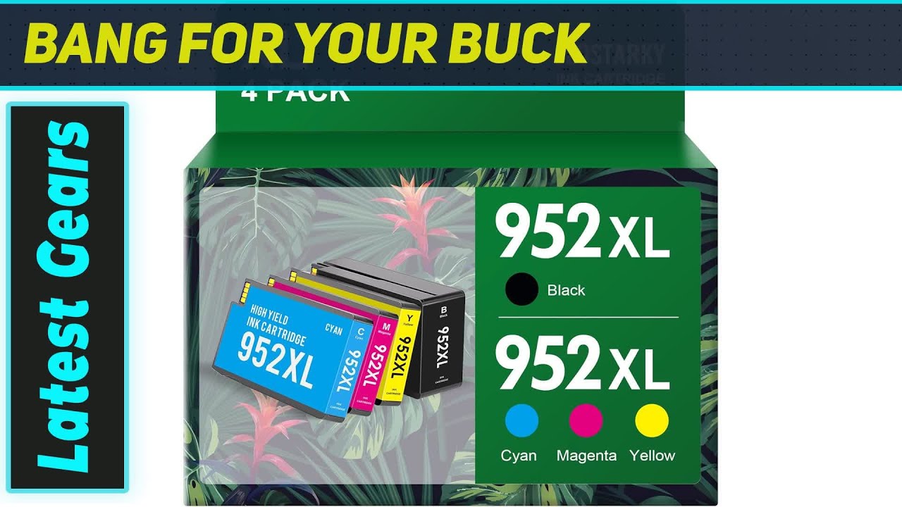 Atrament Jeostarky 952XL: bezkonkurencyjny stosunek jakości do ceny do drukarki HP OfficeJet Pro!