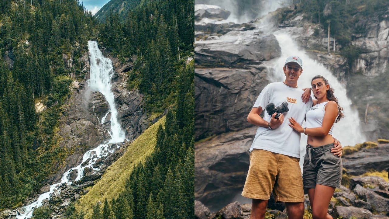Explore las cataratas MÁS ALTAS de Austria ¡Krimml Waterfalls! 🇦🇹