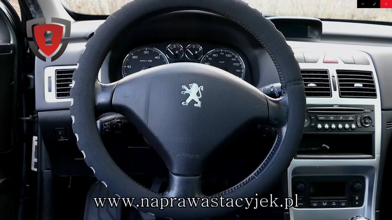 Demontaż stacyjki Peugeot 307- Włamywacz Michał Grzech