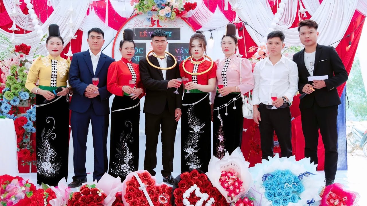 TOÀN CẢNH ĐÁM CƯỚI NGƯỜI THÁI BẢN NGHỊU - LỄ VU QUY - MỘC SINH & VĂN NGÂN