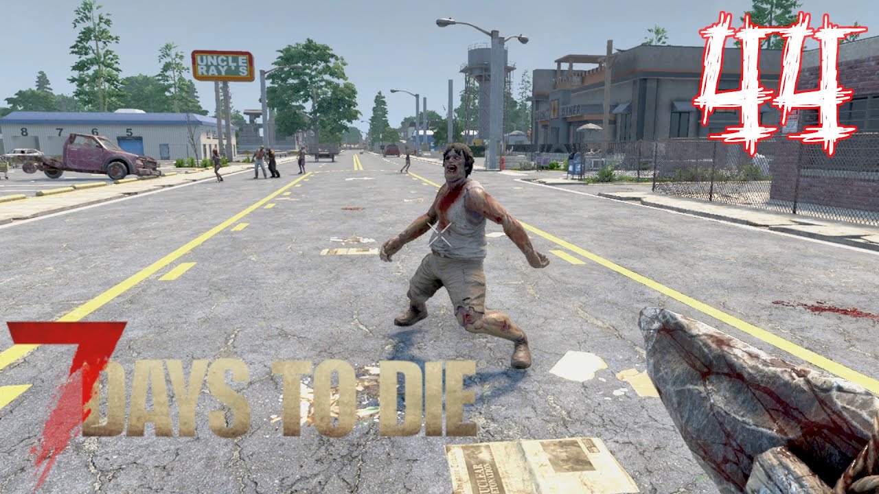 Let's Play 7 Days To Die - S2E44 - 🤘Massenklopperei kurz 🤘 vor Feierabend!🤘