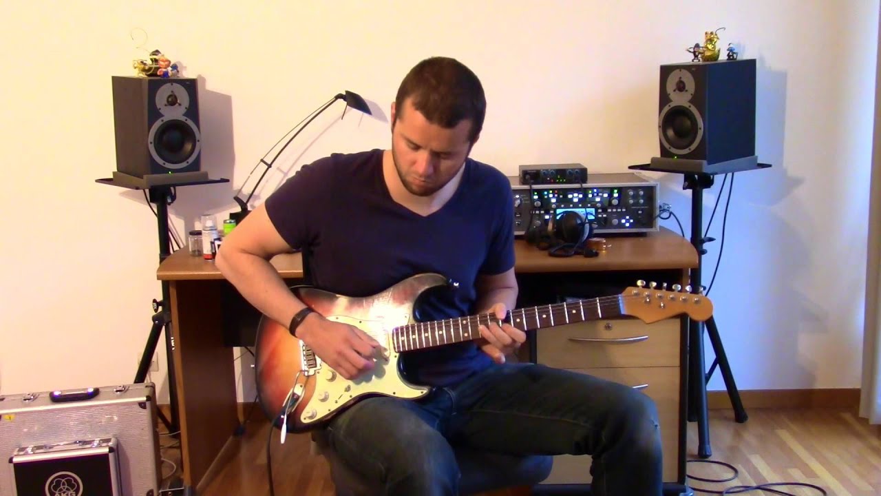 It's probably me guitar solo performed by Alex Koss