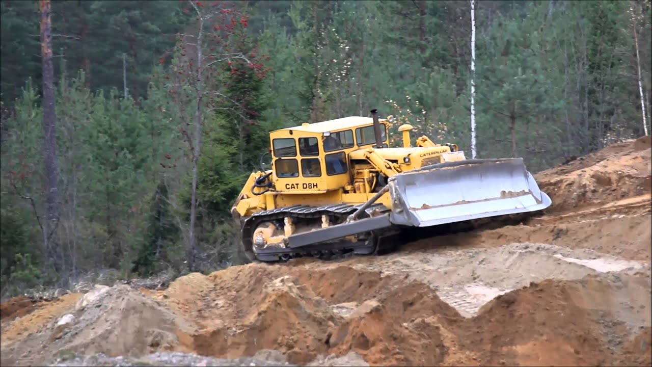 Caterpillar D8H Sulkava Finland Video 1 - Arttu Käyhkö