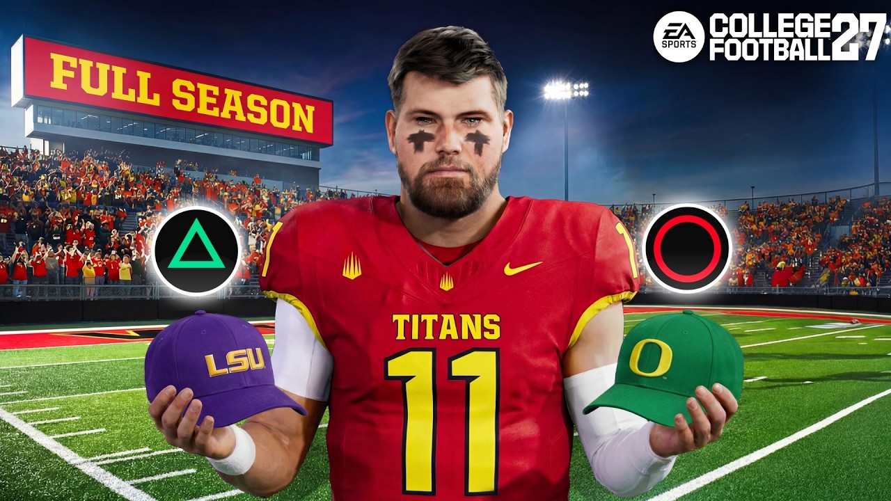 Я ОТЫГРАЛ ПОЛНЫЙ СЕЗОН В COLLEGE FOOTBALL: ROAD TO GLORY!