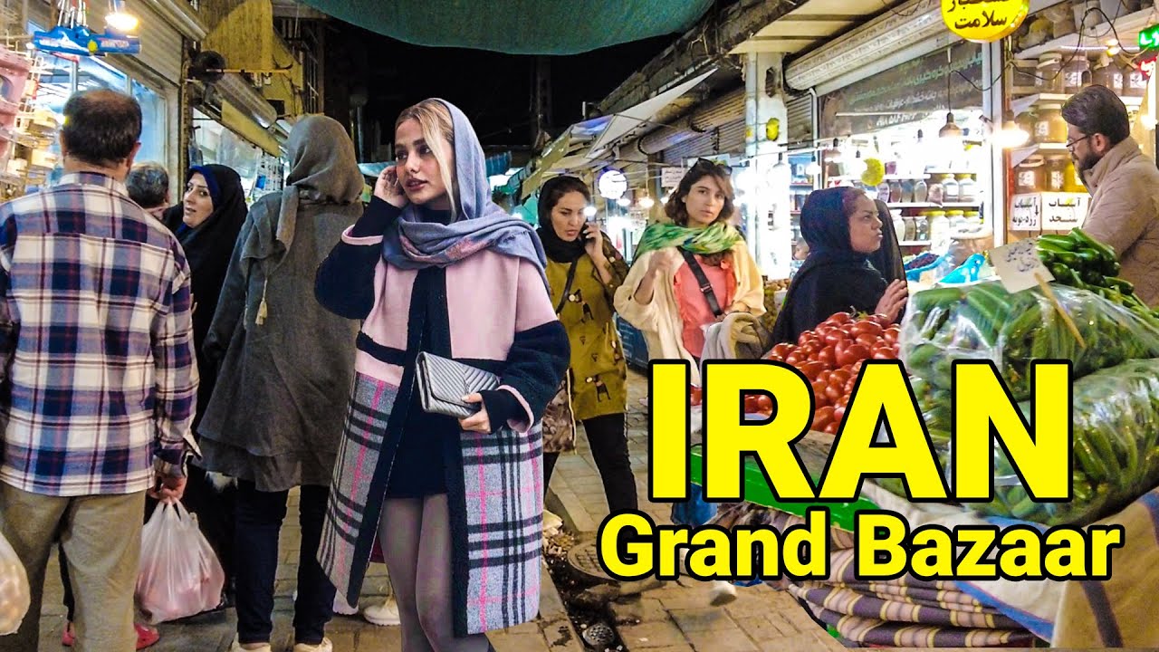 Мы побывали на одном из старейших базаров Ирана 🇮🇷 Гранд базар Хамадан.