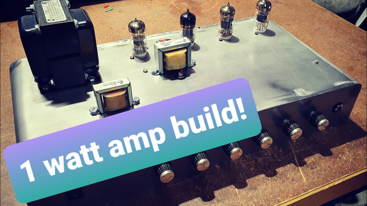 DIY - 1 Watt tube AMP BUILD!! Dirty Shirley (Friedman) INSPIRED!