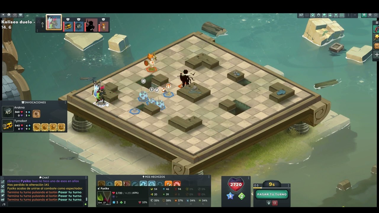 TYMADOR FULL SUERTE EN DOFUS 3 UNITY