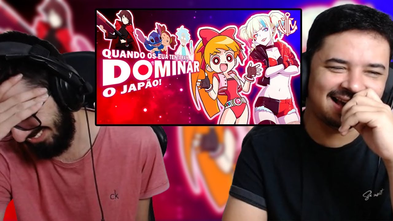 Desenhos OCIDENTAIS que viraram ANIMES! 🇺🇸 ➡️🇯🇵 | Vício Nerd | Periódico REACT