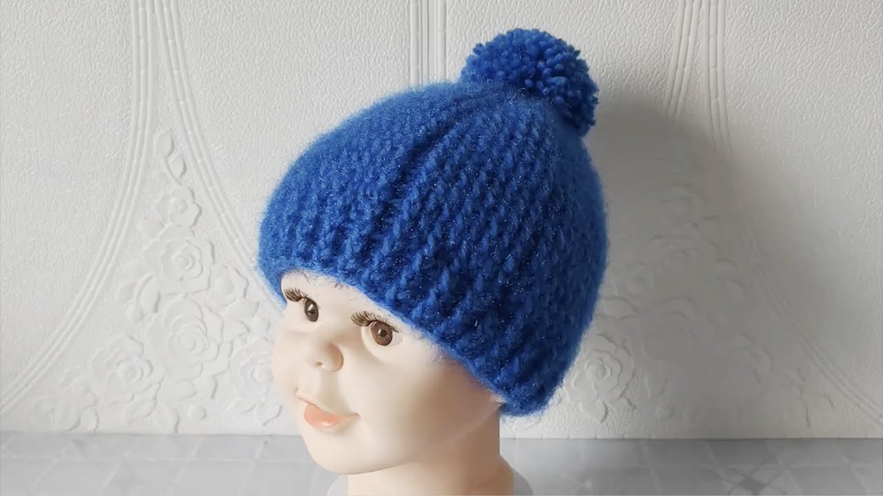 瓜皮帽钩针教程，帽子简洁明了俏皮可爱，男女老少皆可戴的毛线帽 ※ 30 Minute Crochet Beanie Hat | Suitable for Men, Women, Children