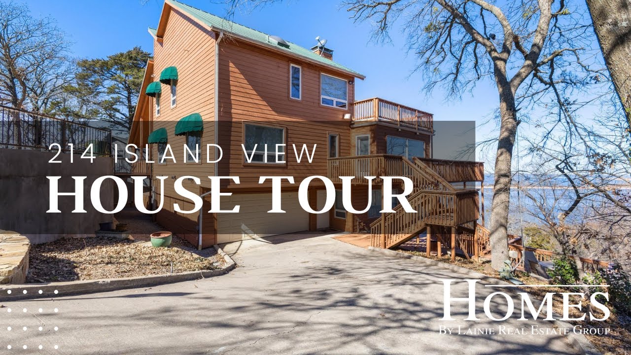 214 Island View Dr, Pottsboro - A Stunning Lake Texoma Waterfront!